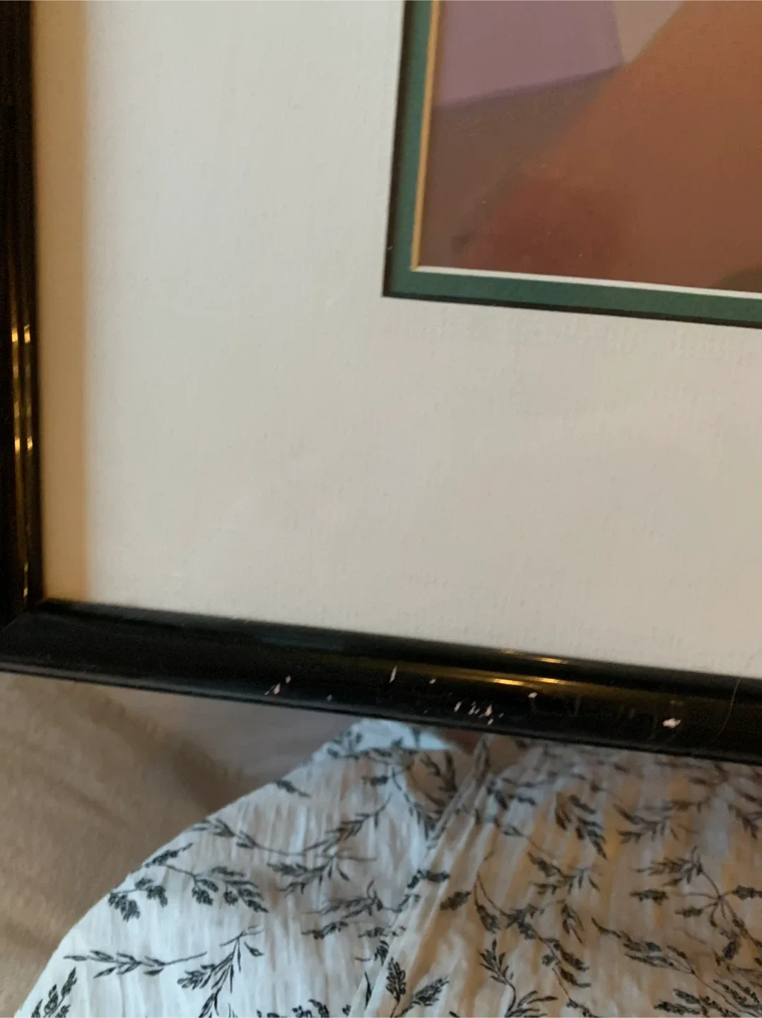 Disney "Under the Mistletoe" Framed Sericel image indicator(3)