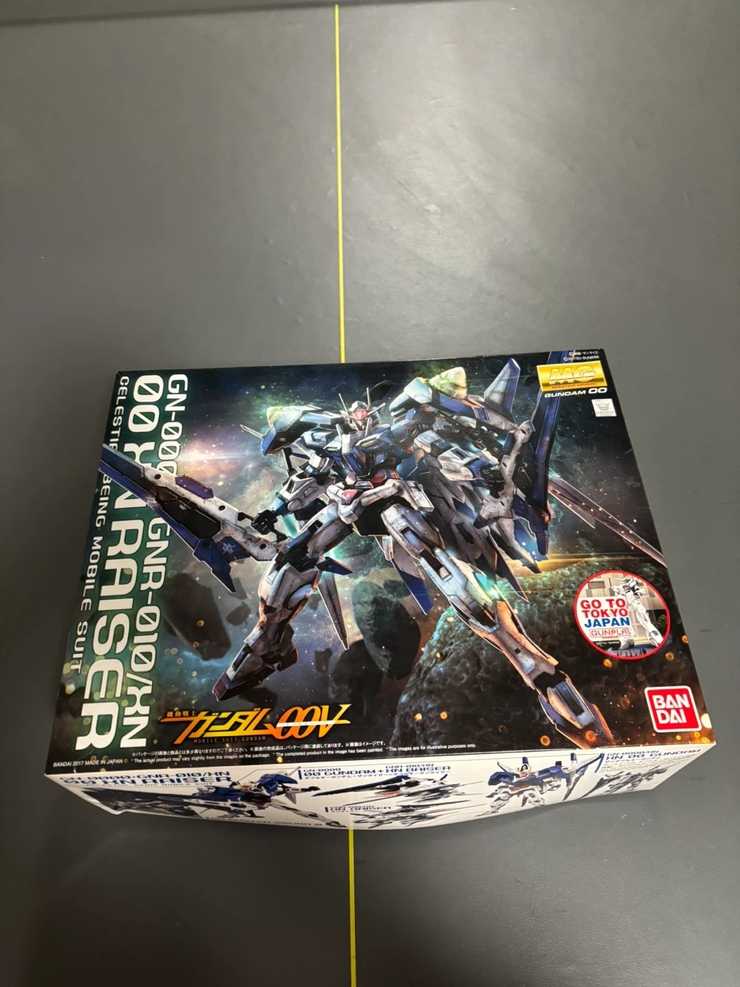 Bandai MG 1/100 00 XN Raiser Gundam Model Kit