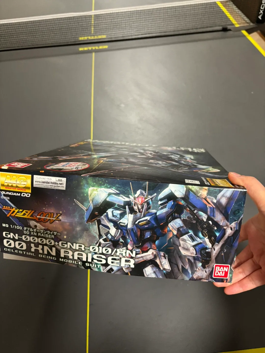 Bandai MG 1/100 00 XN Raiser Gundam Model Kit image indicator(5)