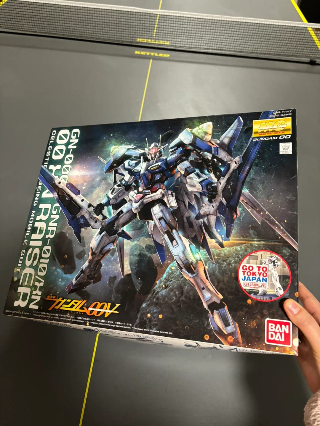 Bandai MG 1/100 00 XN Raiser Gundam Model Kit image indicator(3)