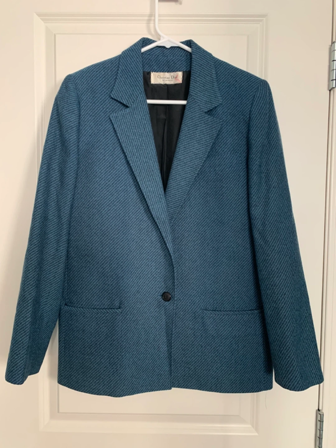 Christian Dior Blue Blazer