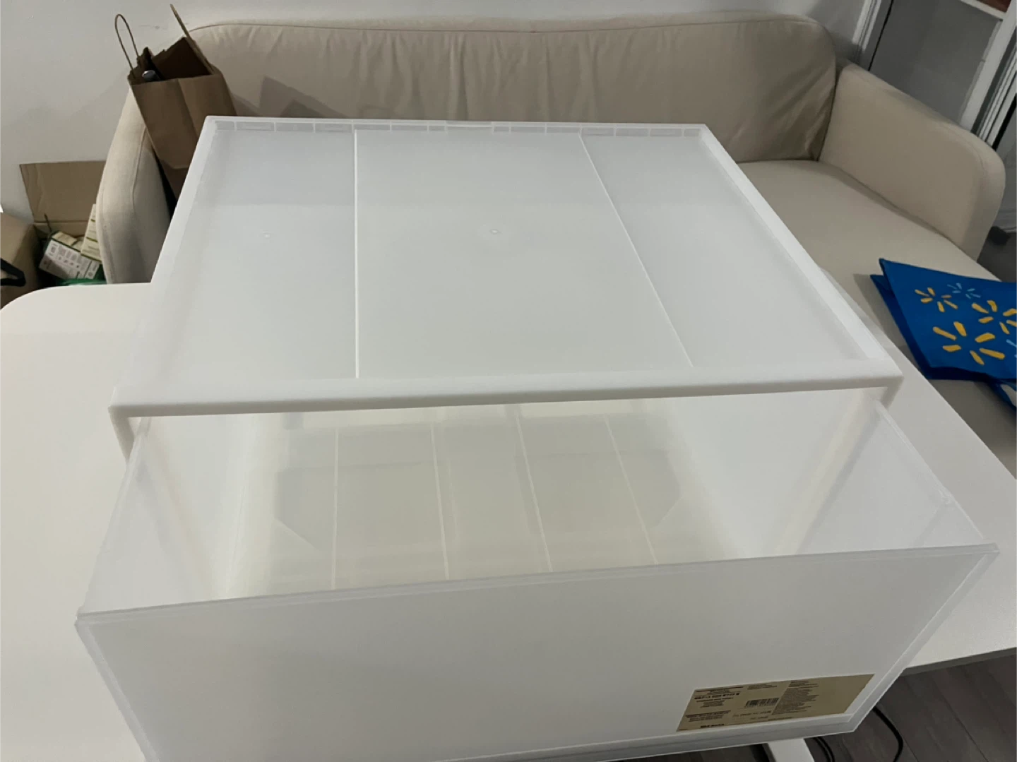 Muji Polypropylene Storage Box Wide L - photo 3