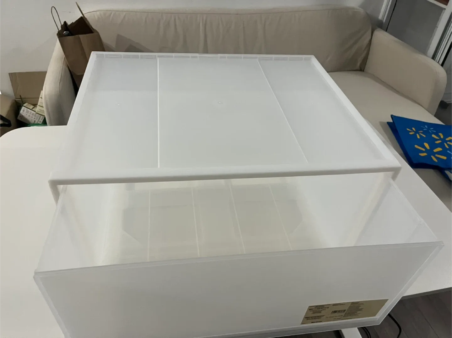 Muji Polypropylene Storage Box Wide L image indicator(3)