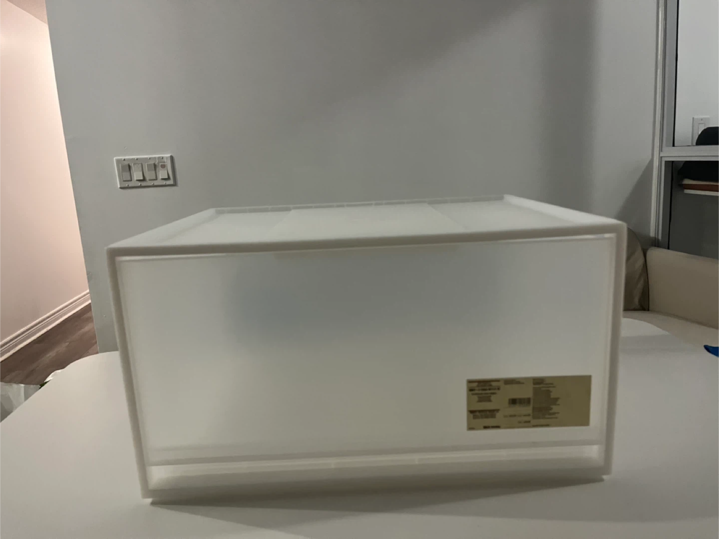 Muji Polypropylene Storage Box Wide L