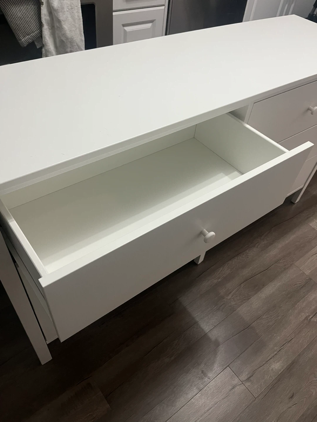 Ikea White 6-Drawer Dresser - photo 3