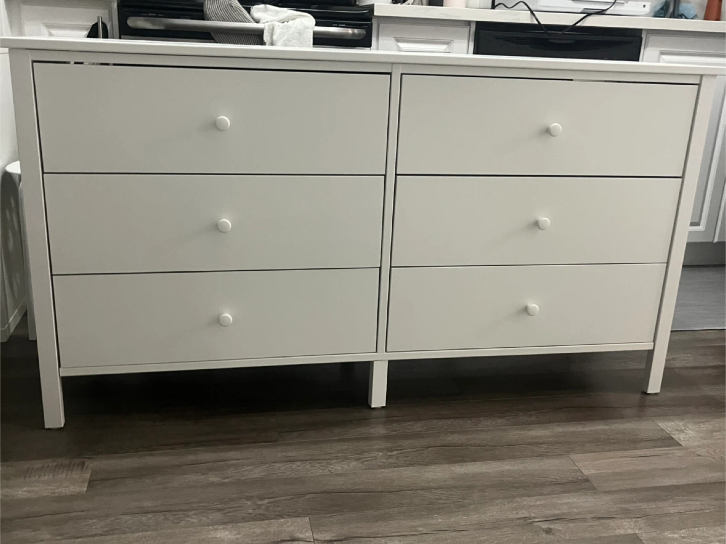 Ikea White 6-Drawer Dresser - photo 2