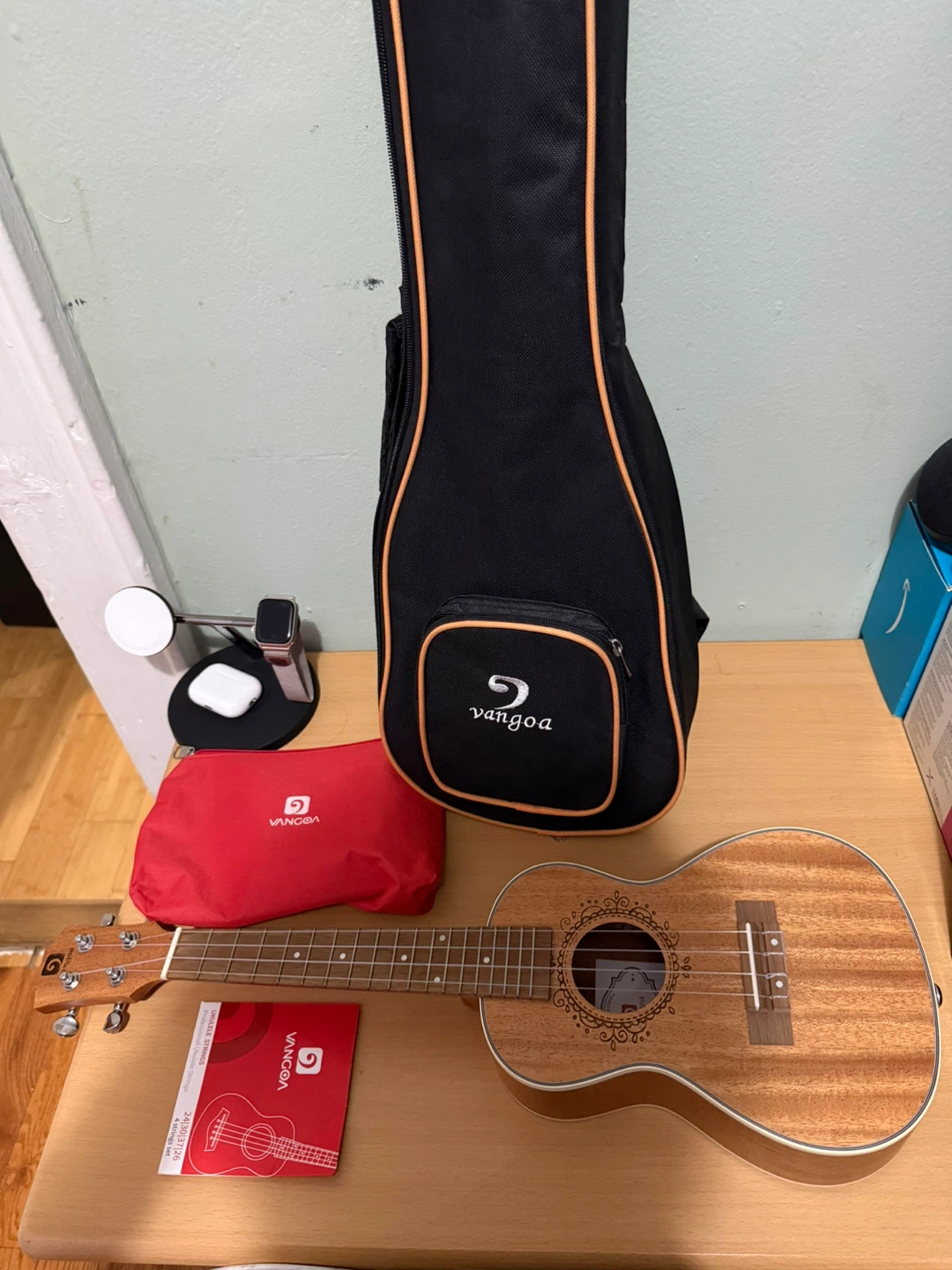 MUkulele with Case & Accessories