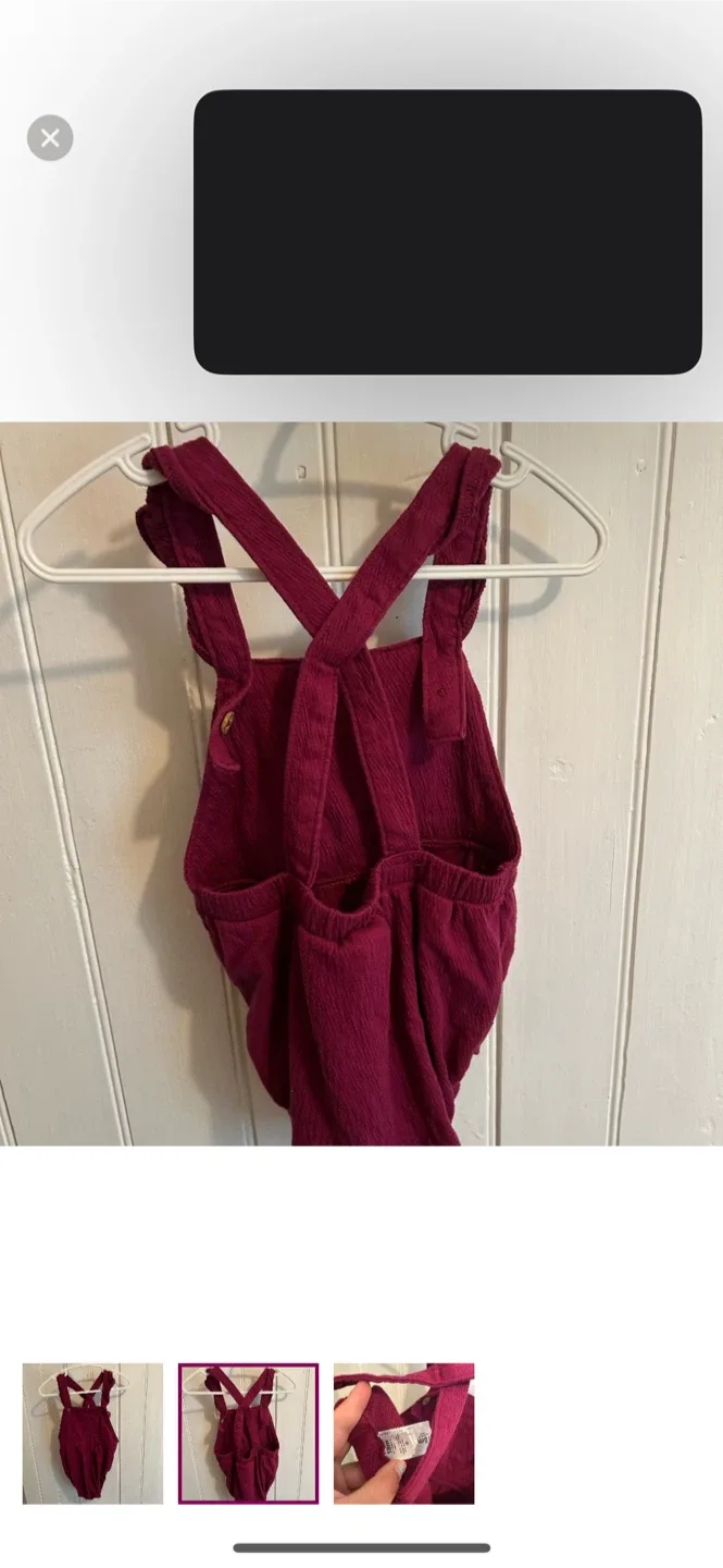 Carter's 18M purple  Romper image indicator(2)