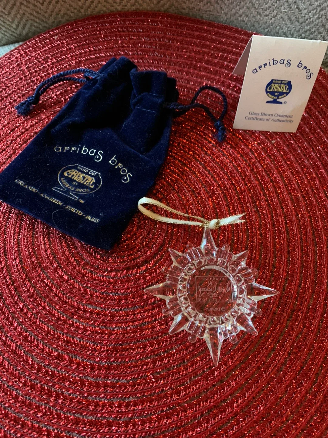 Arribas Bros Disney Jiminy Cricket Star Ornament Set of 2 image indicator(2)