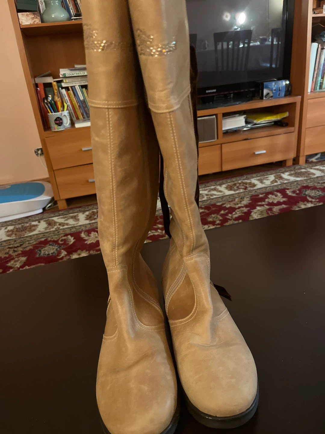 blumarine knee high boots - photo 2