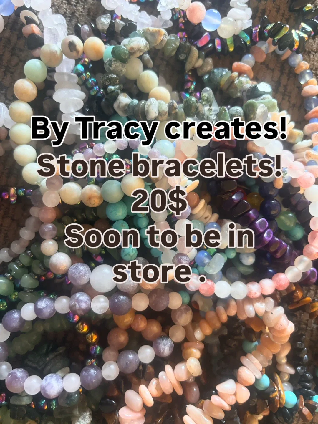 Handmade Stone Bracelets - By Tracy Creates!