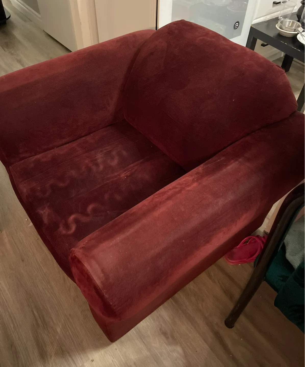 Burgundy Armchair image indicator(2)