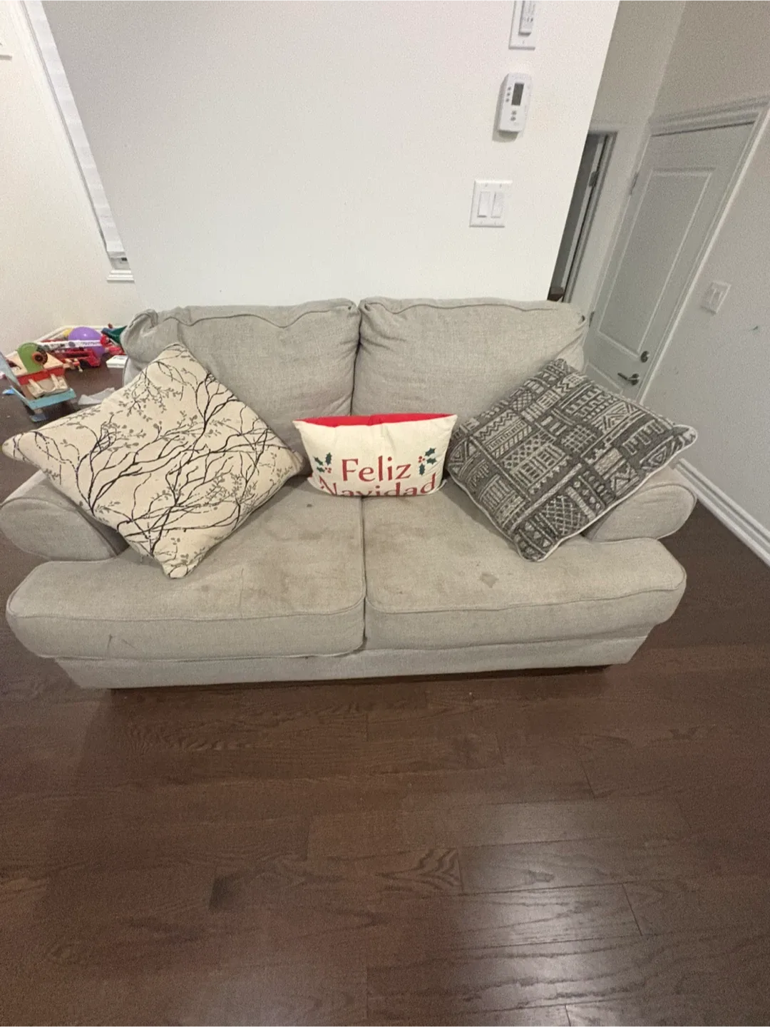 Loveseat Sofa - Beige