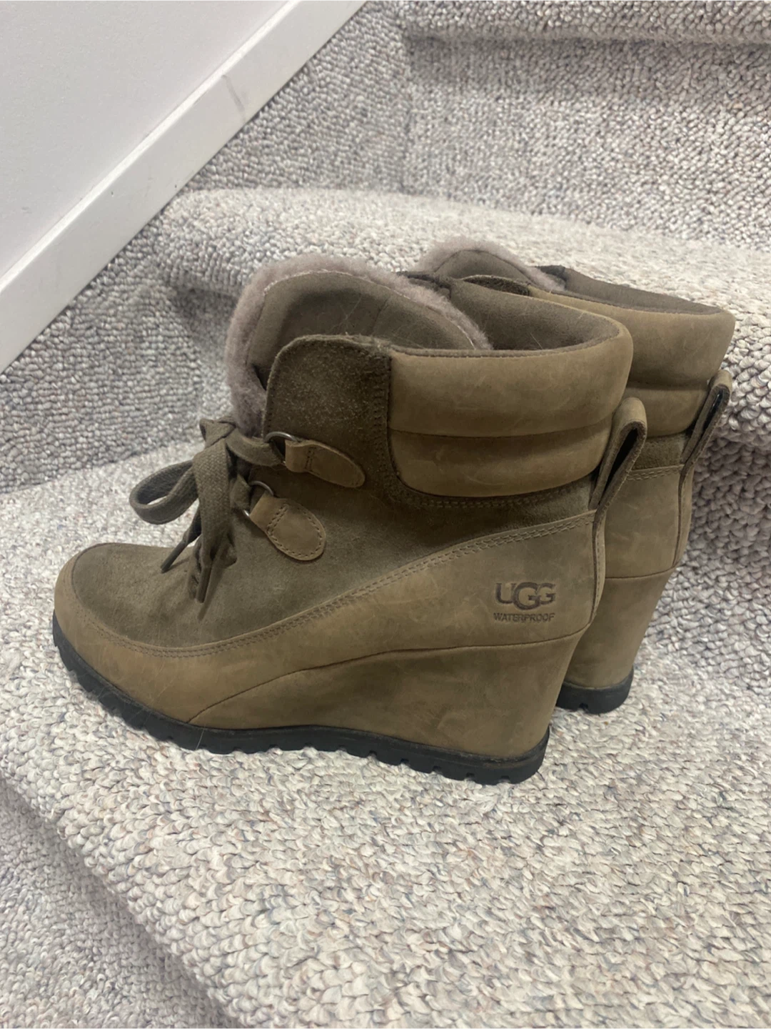 UGG Waterproof Wedge Boots