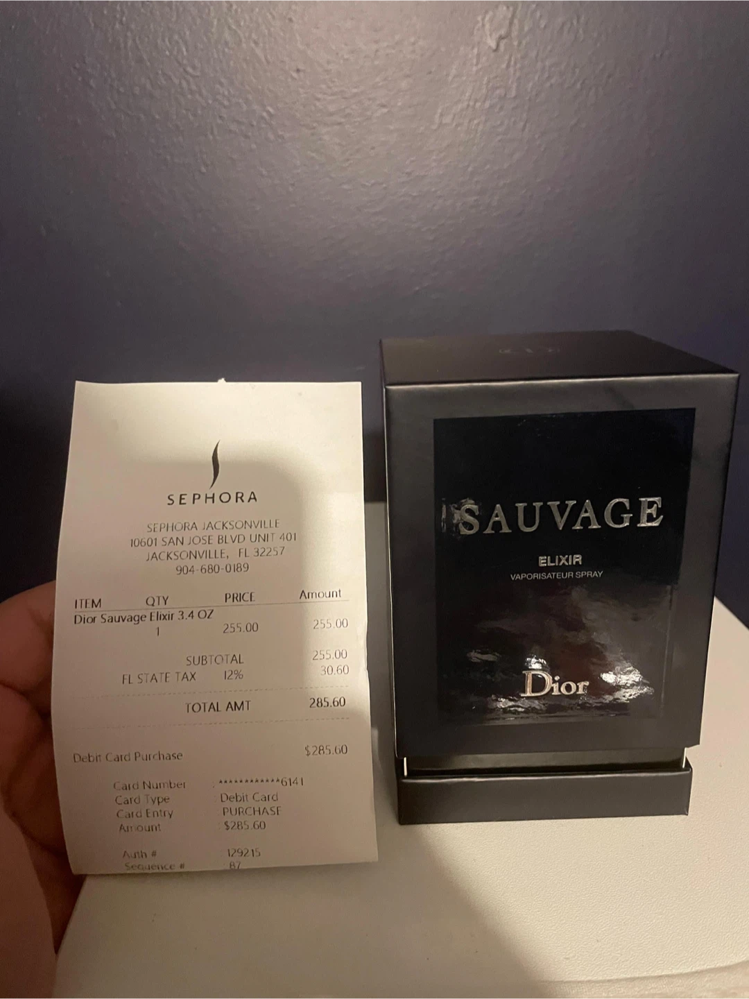Dior Sauvage Elixir 3.4 oz