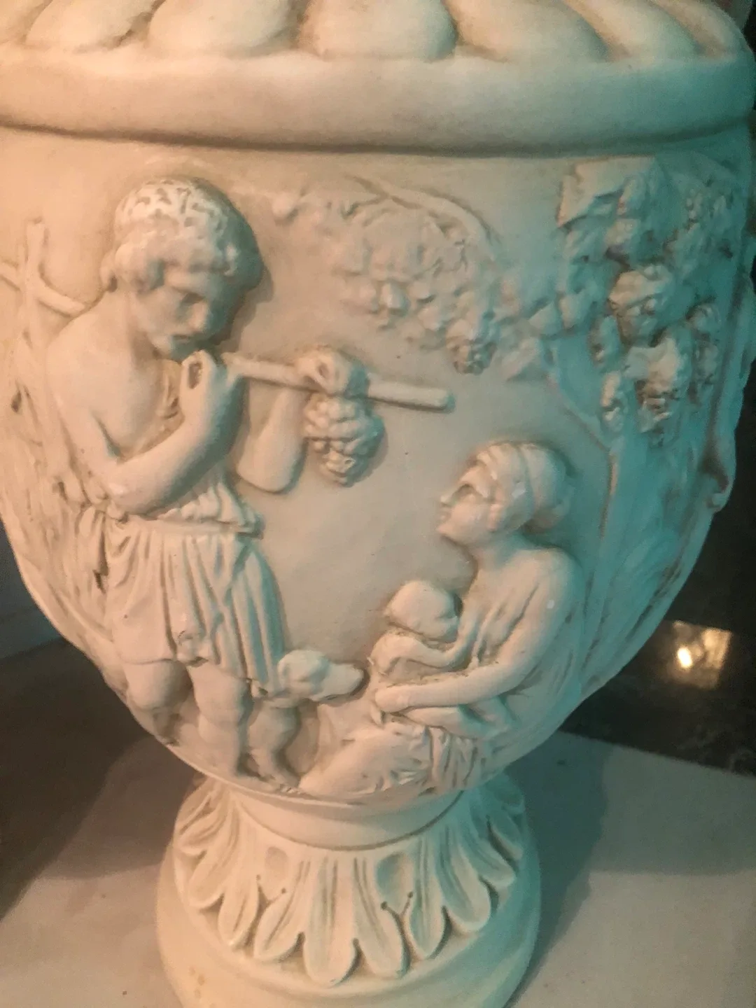 Decorative Greek Style Urns - Pair image indicator(2)