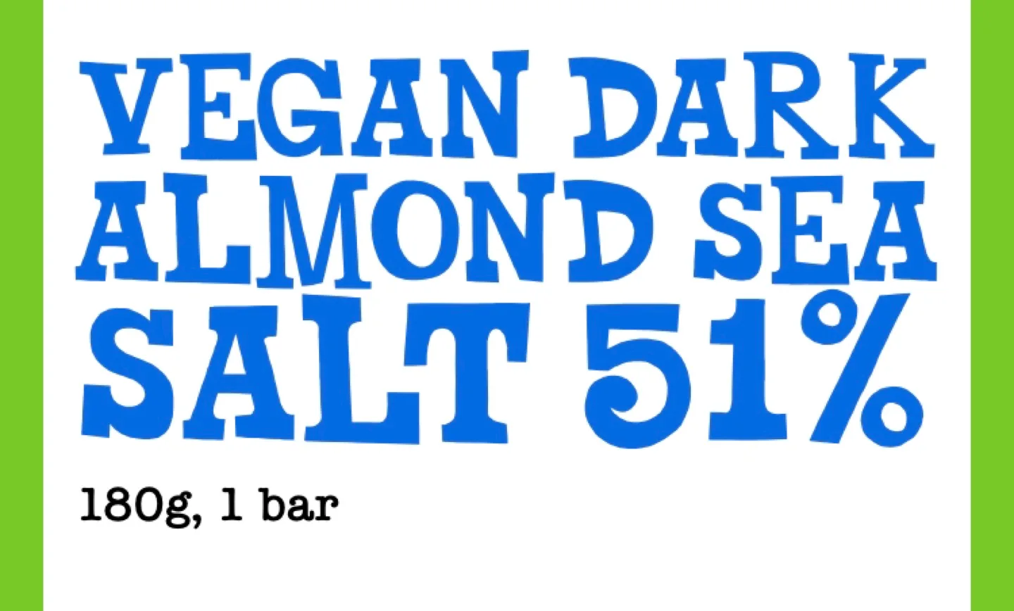 Tony’s Chocolate- Large Bar: 51% Dark+Almonds+Sea Salt image indicator(5)