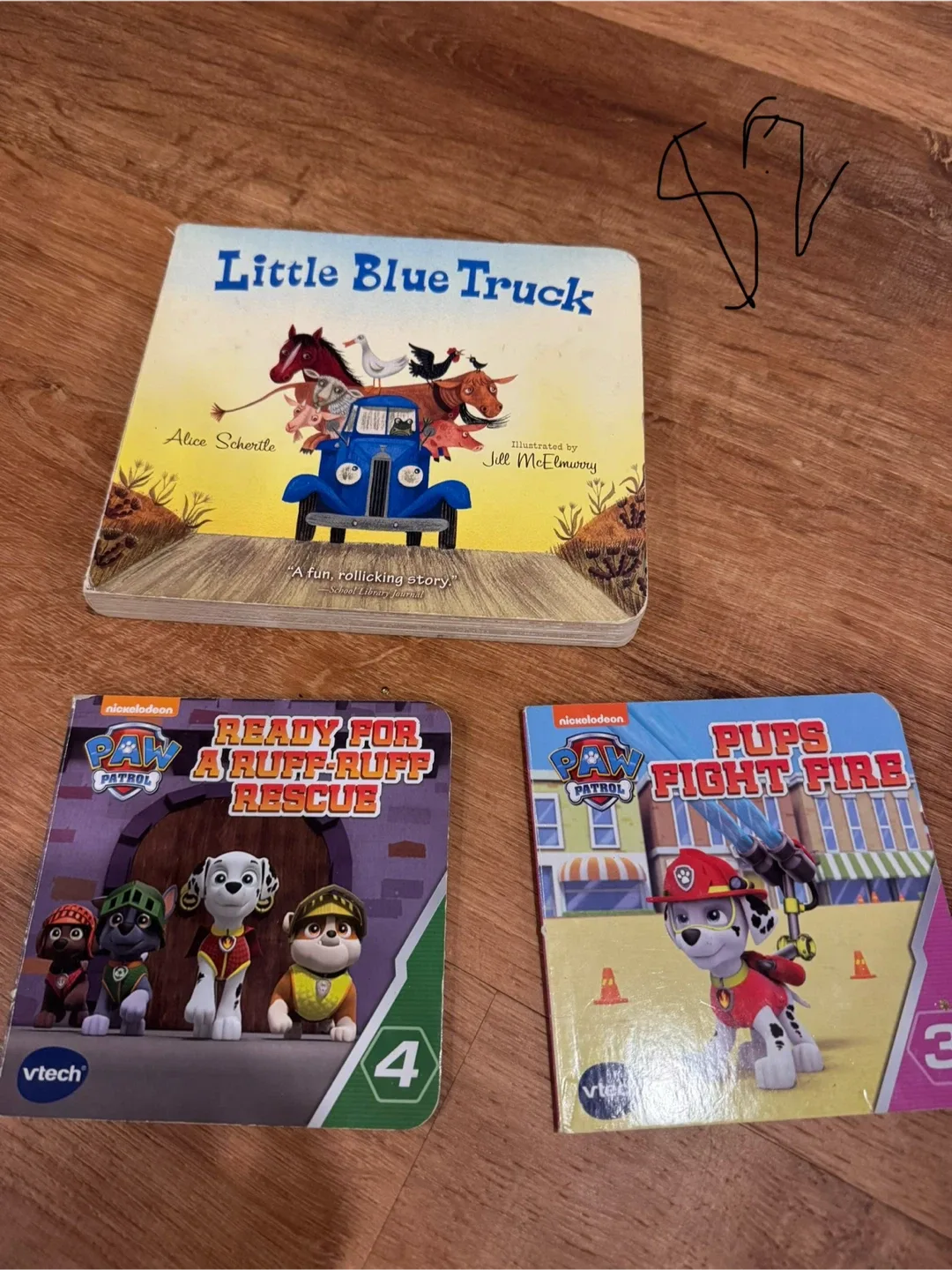 Kids Puzzles & Little Blue Truck Book Bundle