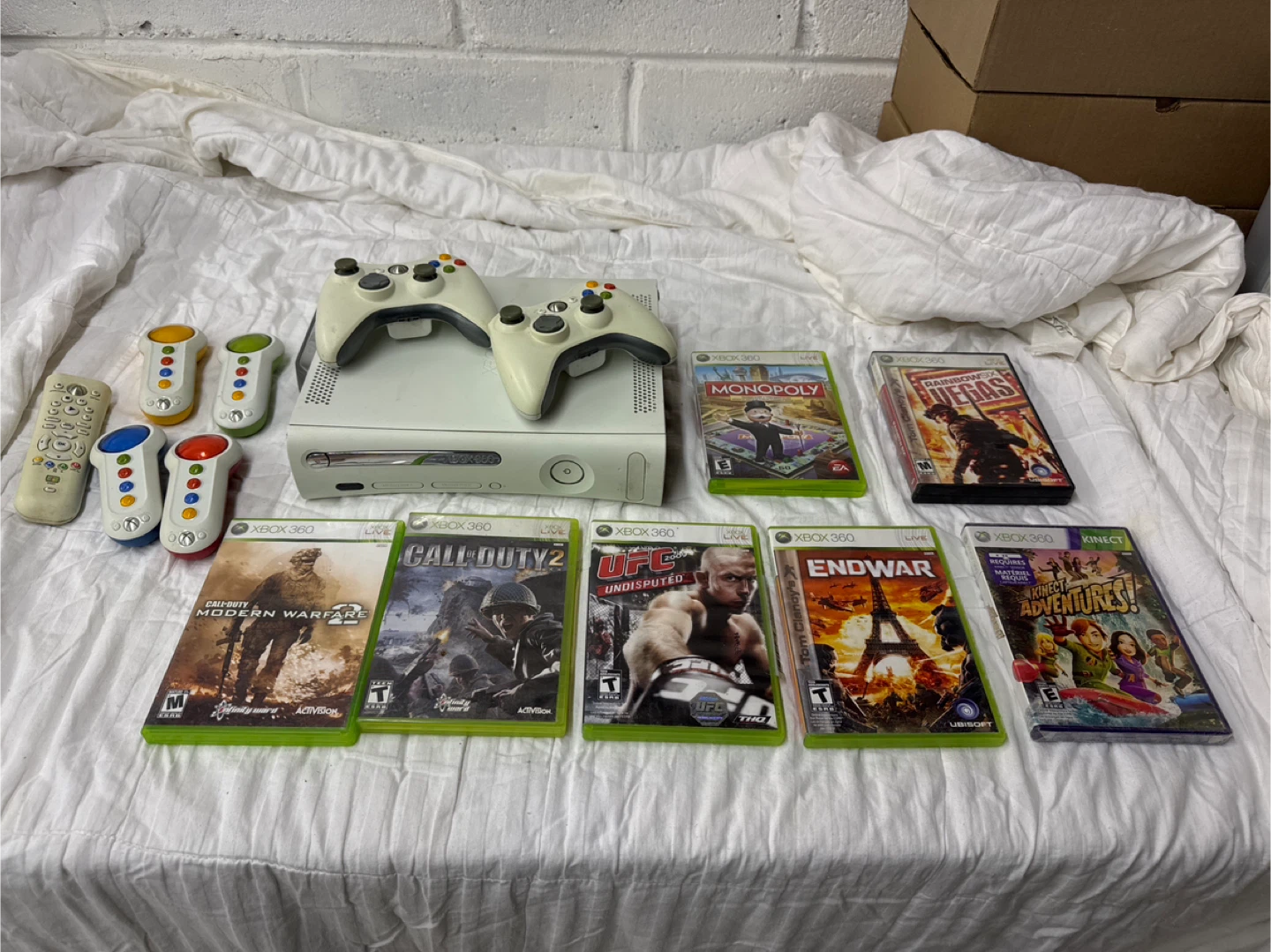 Xbox 360 Console with Games and Accessories