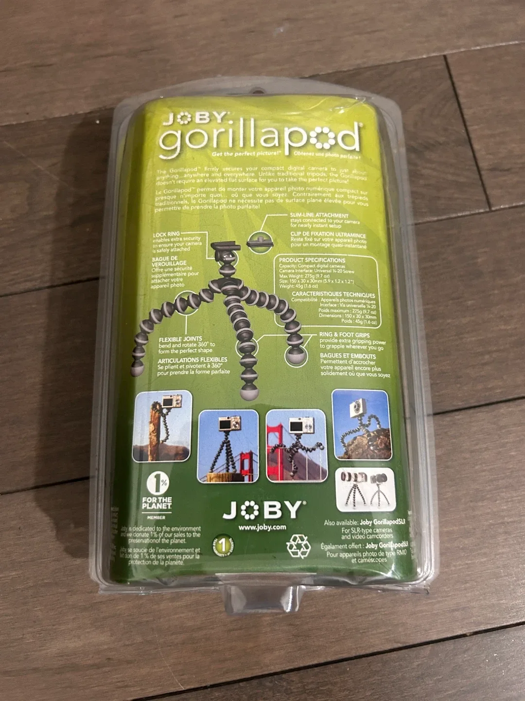 Joby Gorillapod Compact Tripod image indicator(2)