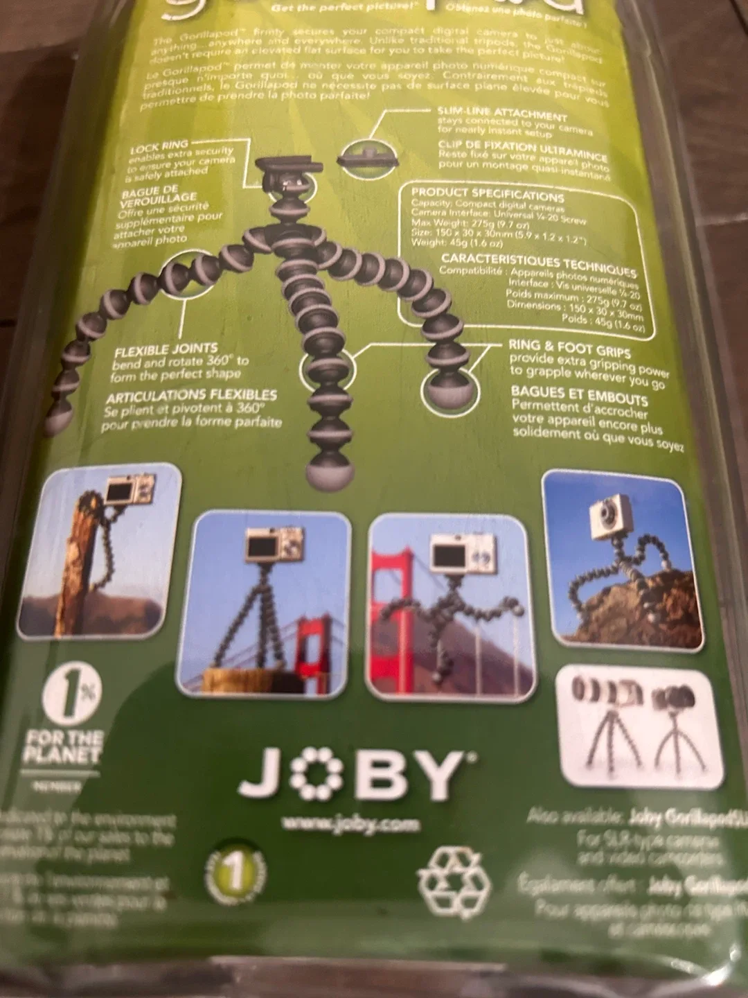Joby Gorillapod Compact Tripod image indicator(5)