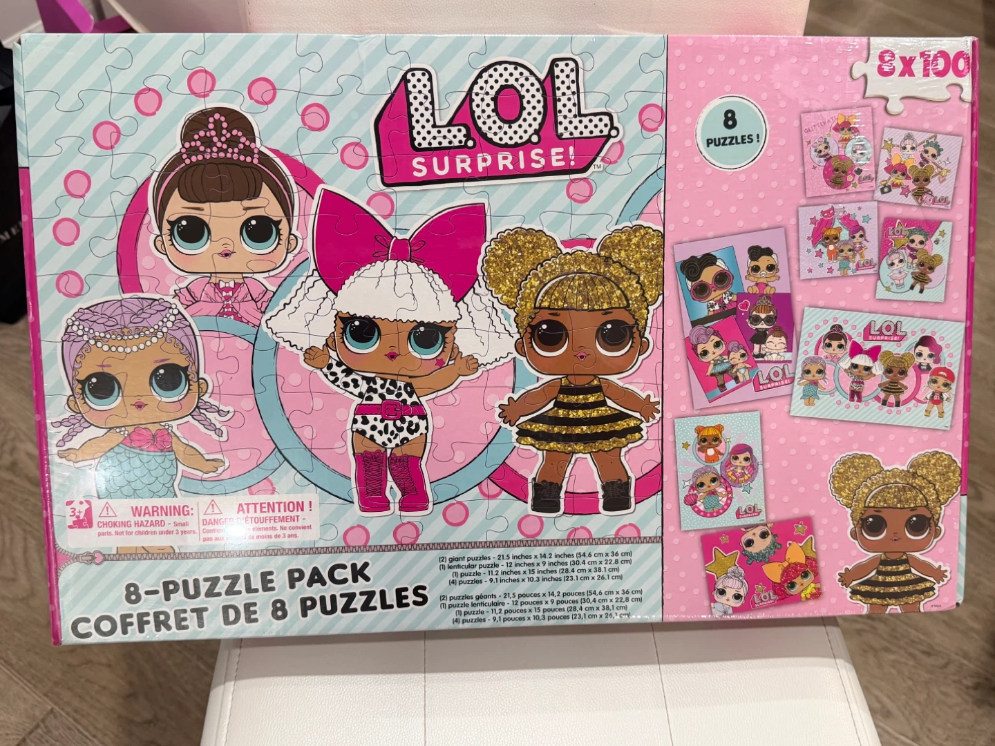 Holiday Gift-Paw Patrol, LOL Surprise, Spider-Man 8-Puzzle Pack - photo 5