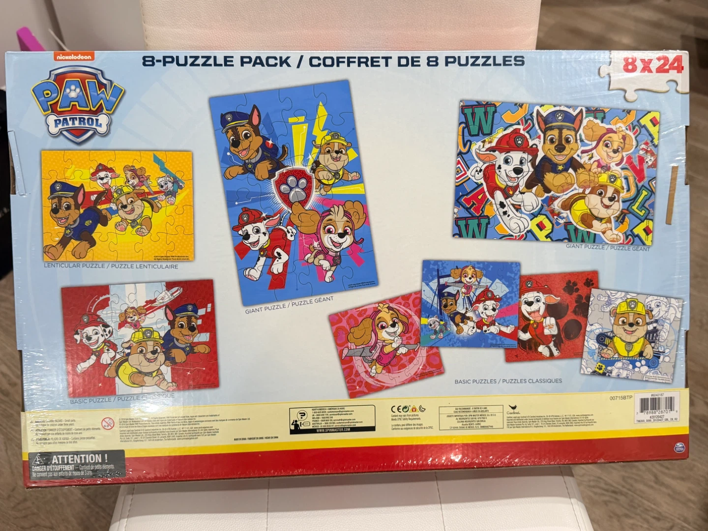 Holiday Gift-Paw Patrol, LOL Surprise, Spider-Man 8-Puzzle Pack - photo 4