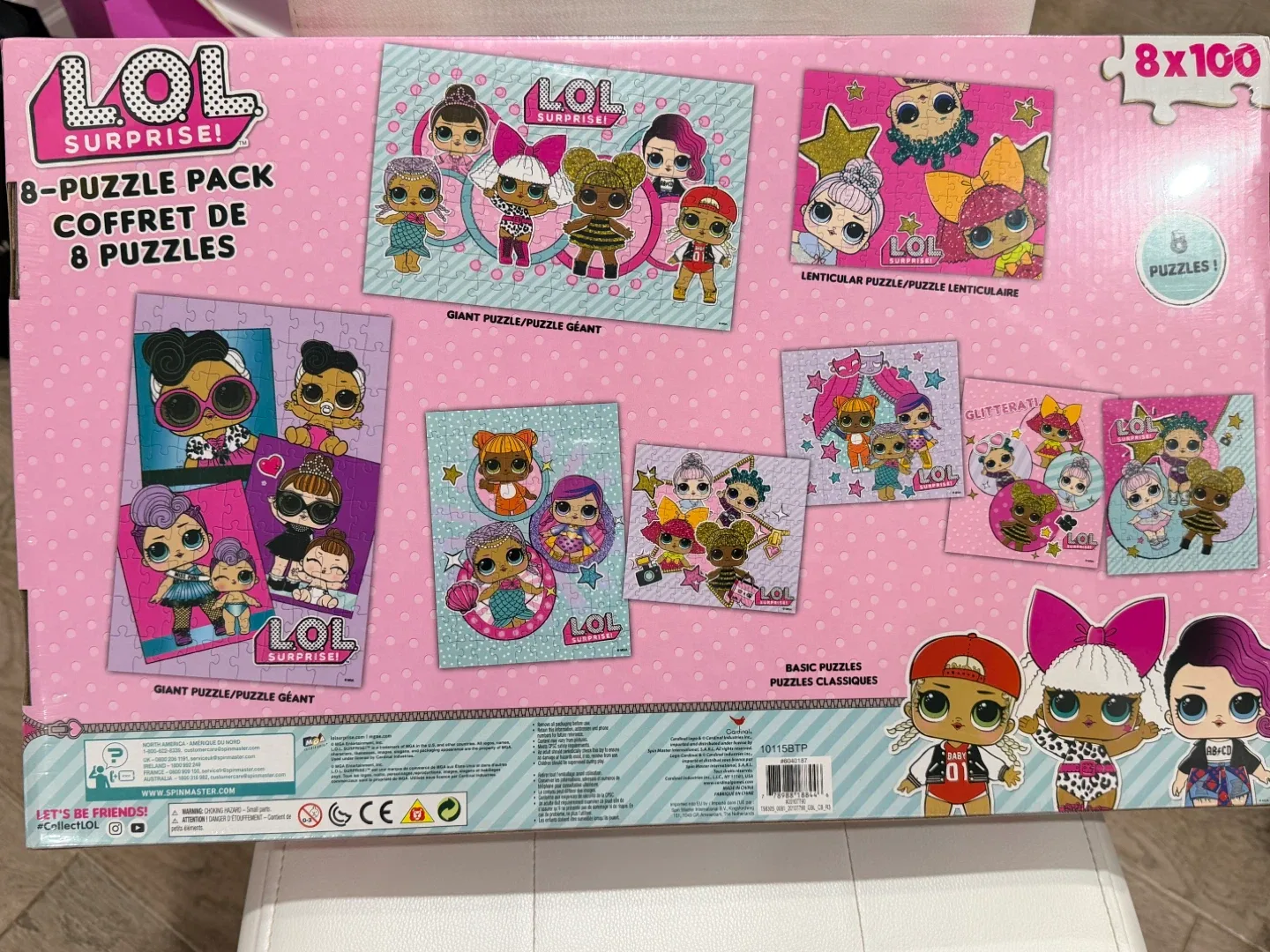 Holiday Gift-Paw Patrol, LOL Surprise, Spider-Man 8-Puzzle Pack image indicator(6)