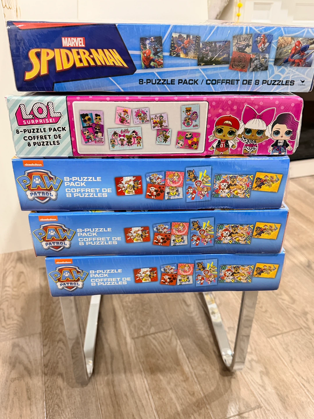 Holiday Gift-Paw Patrol, LOL Surprise, Spider-Man 8-Puzzle Pack - photo 2