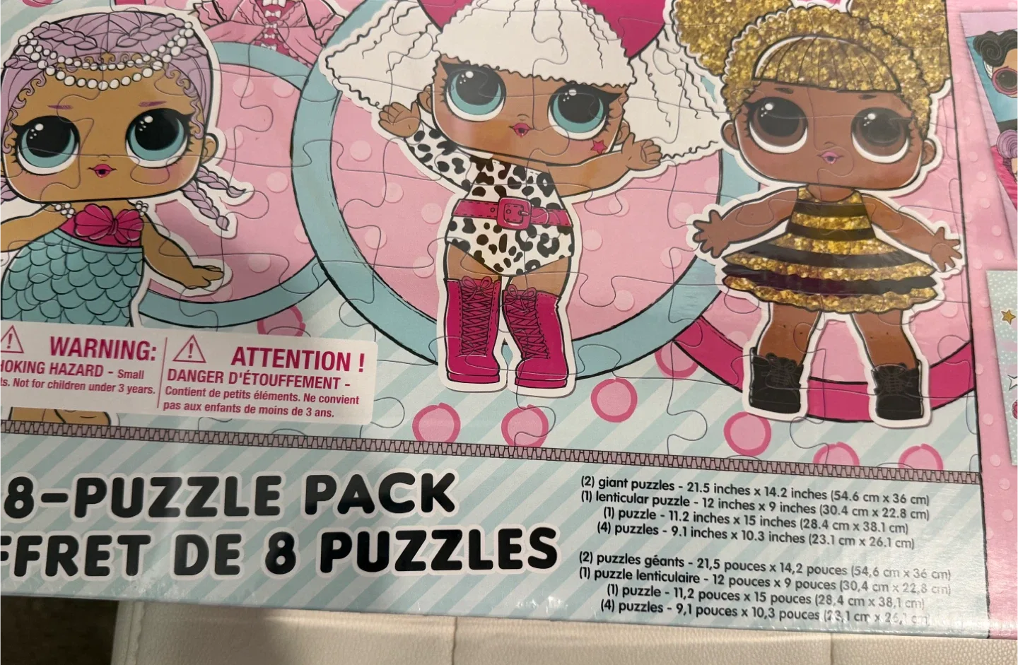 Holiday Gift-Paw Patrol, LOL Surprise, Spider-Man 8-Puzzle Pack image indicator(9)