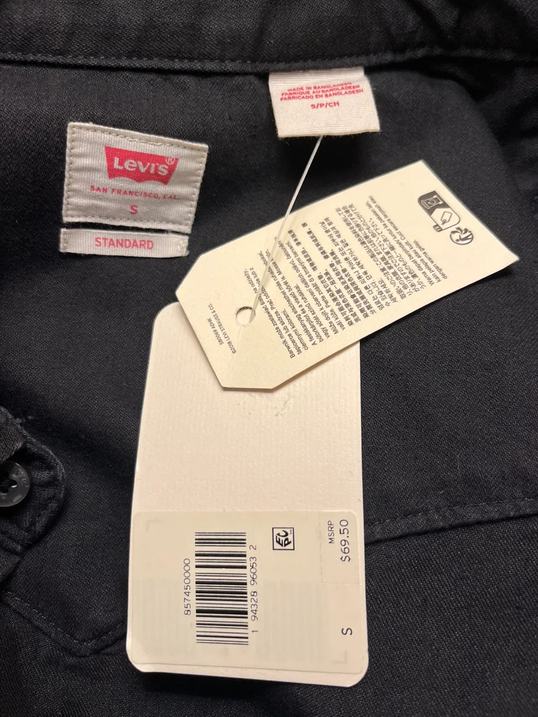 Levi's Western Shirt - Size S image indicator(3)