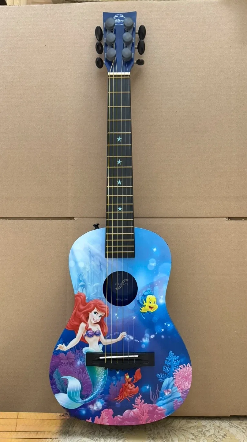 Disney The Little Mermaid Acoustic Guitar - New in Box! image indicator(2)