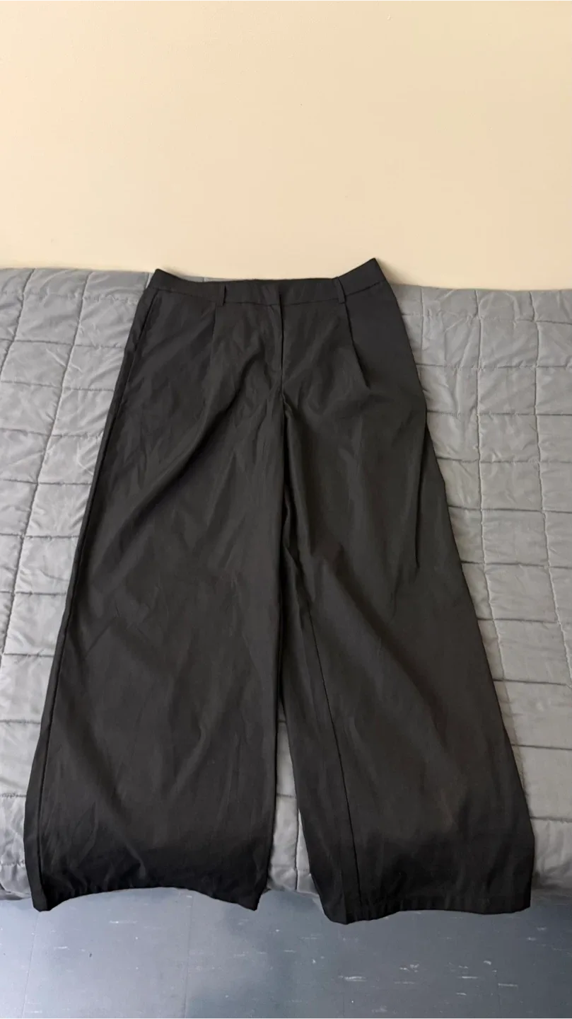 Black Wide Leg Pants