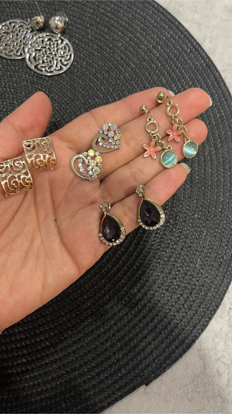 Assorted Costume Earrings and rings image indicator(3)