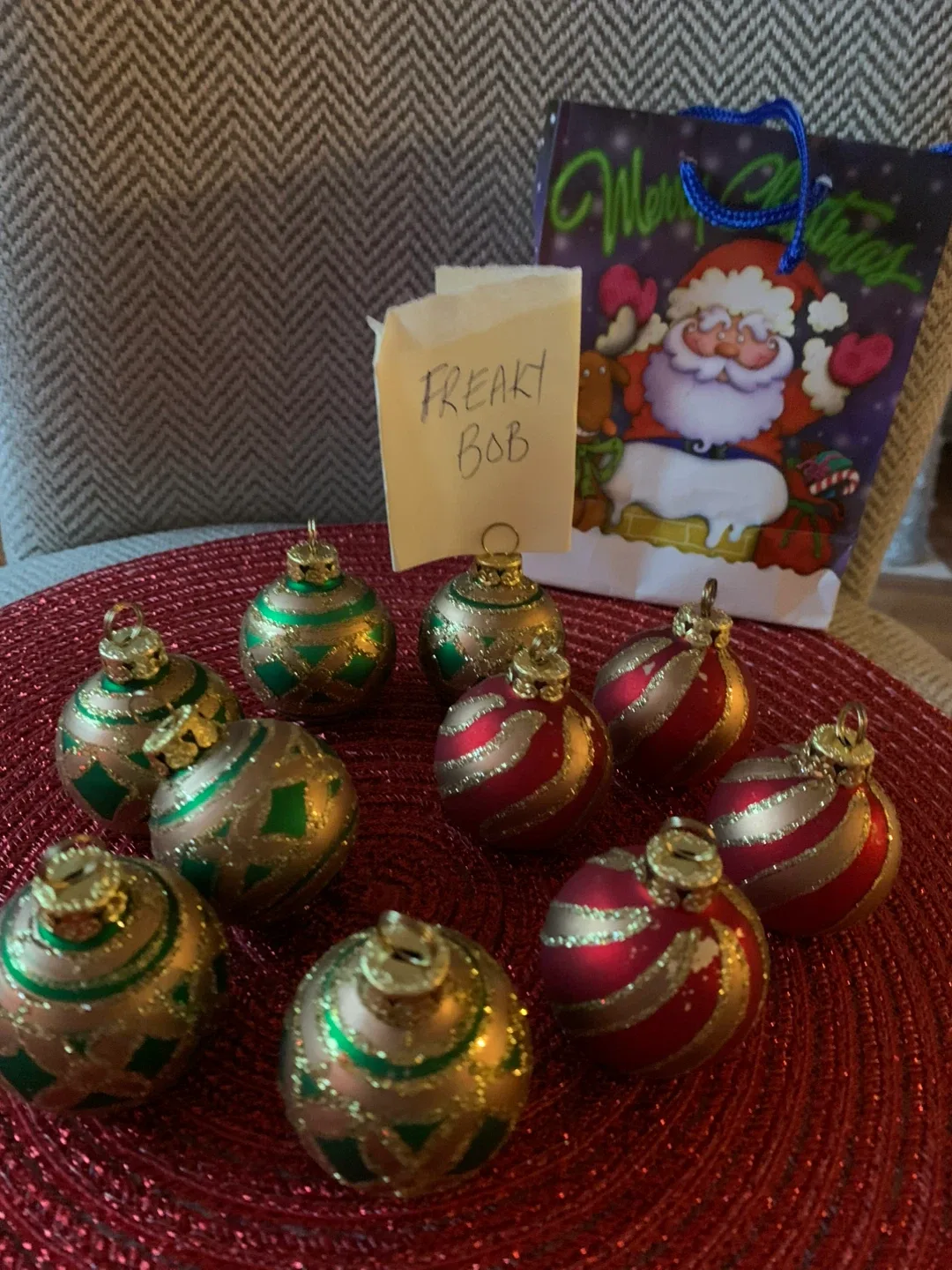 Christmas place markers - Set of 10 image indicator(2)