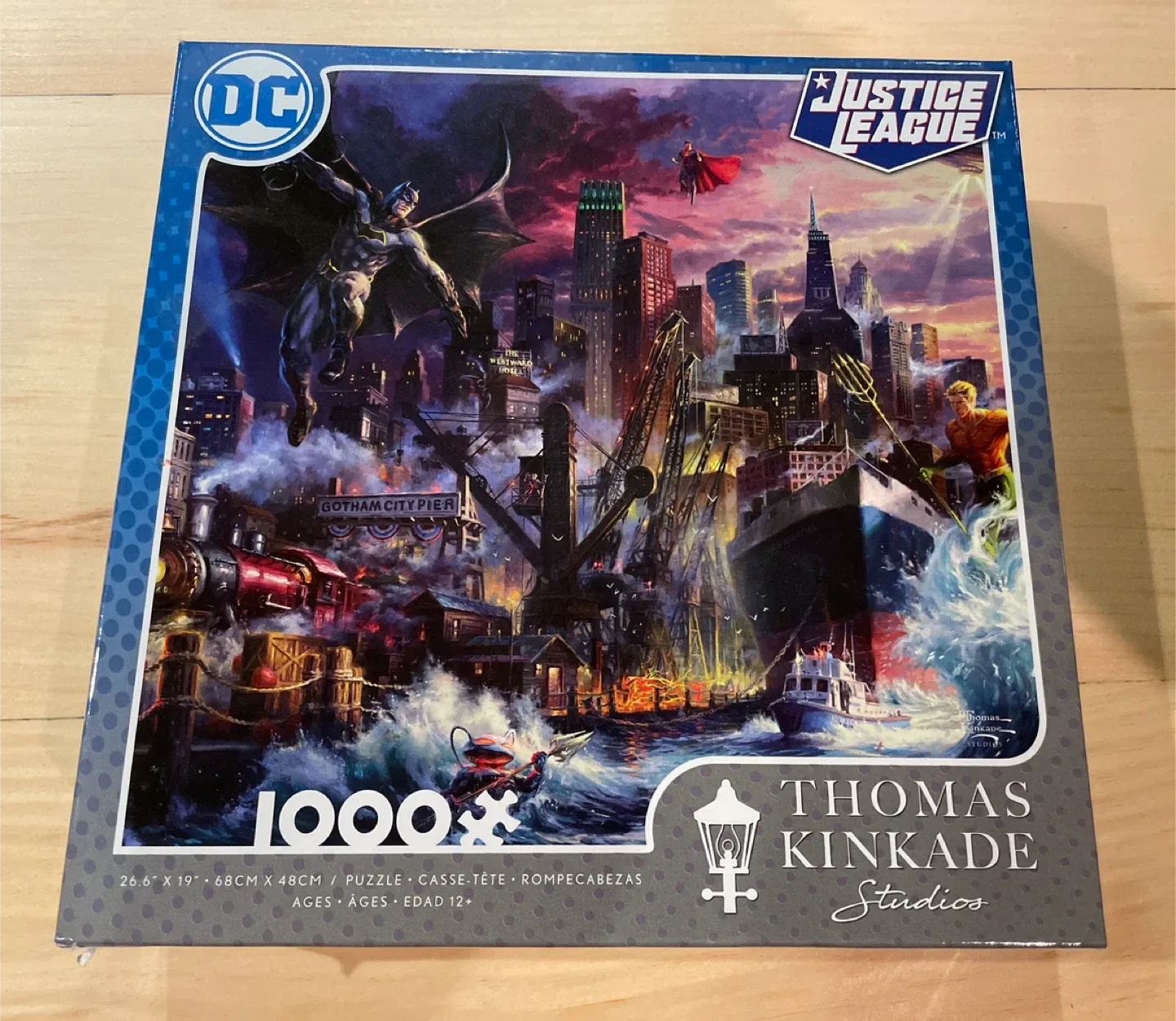 DC Justice League 1000-Piece Puzzle