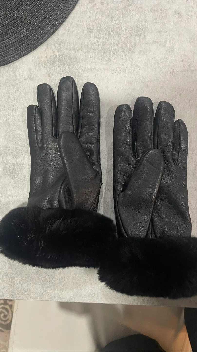 frr Black Leather Gloves - Size L image indicator(2)
