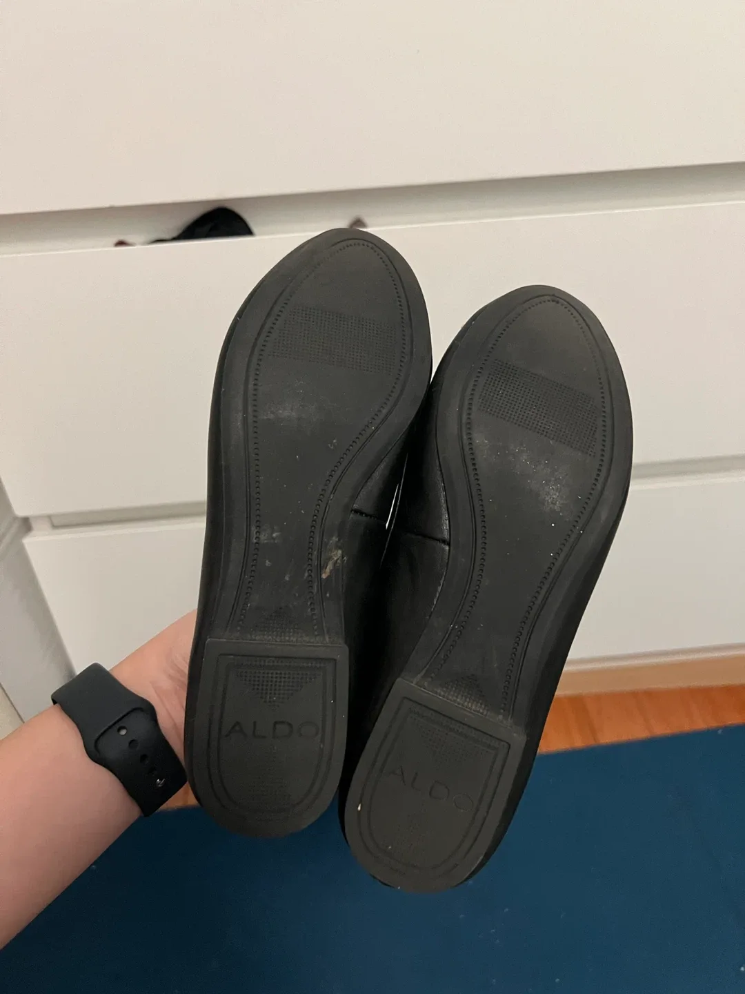 ALDO Black Ballet Flats image indicator(4)