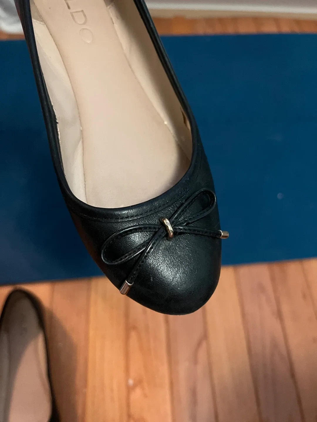 ALDO Black Ballet Flats image indicator(2)
