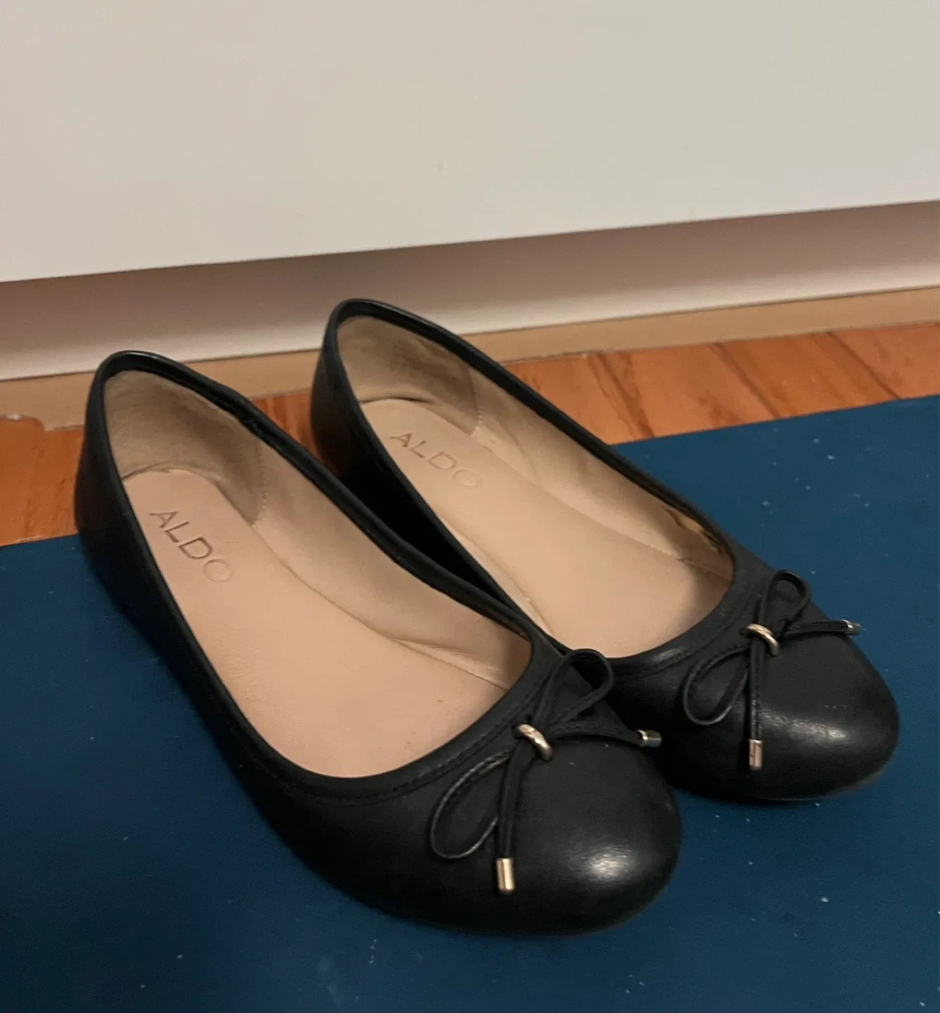 ALDO Black Ballet Flats