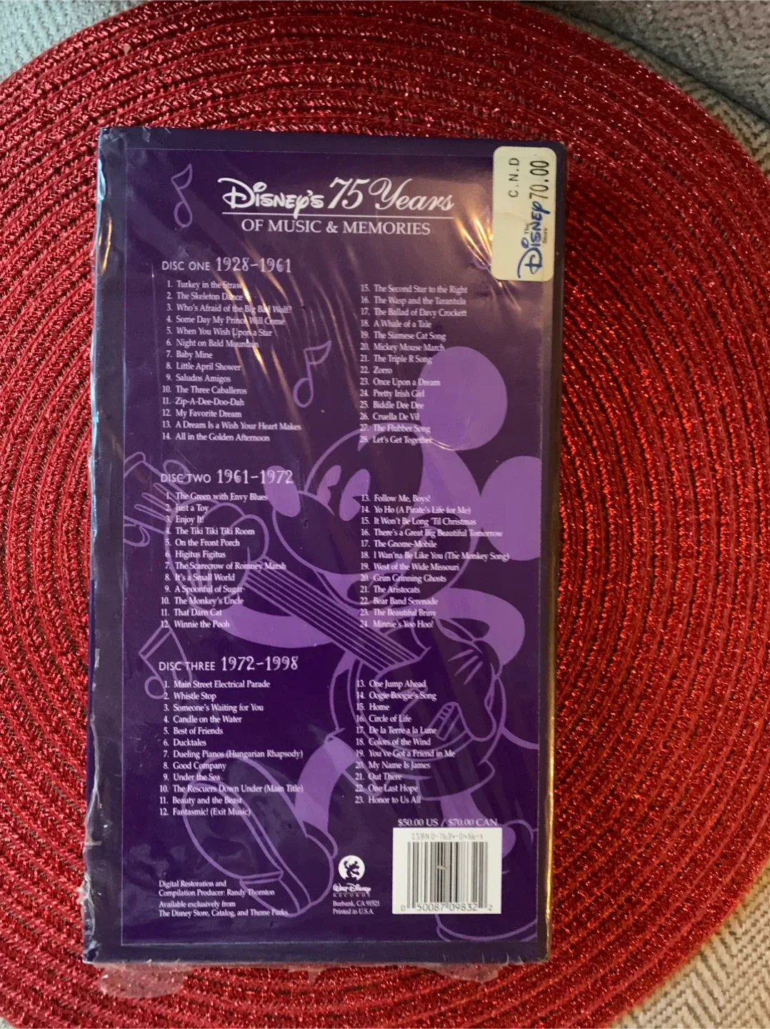 Disney's 75 Years of Music & Memories image indicator(2)