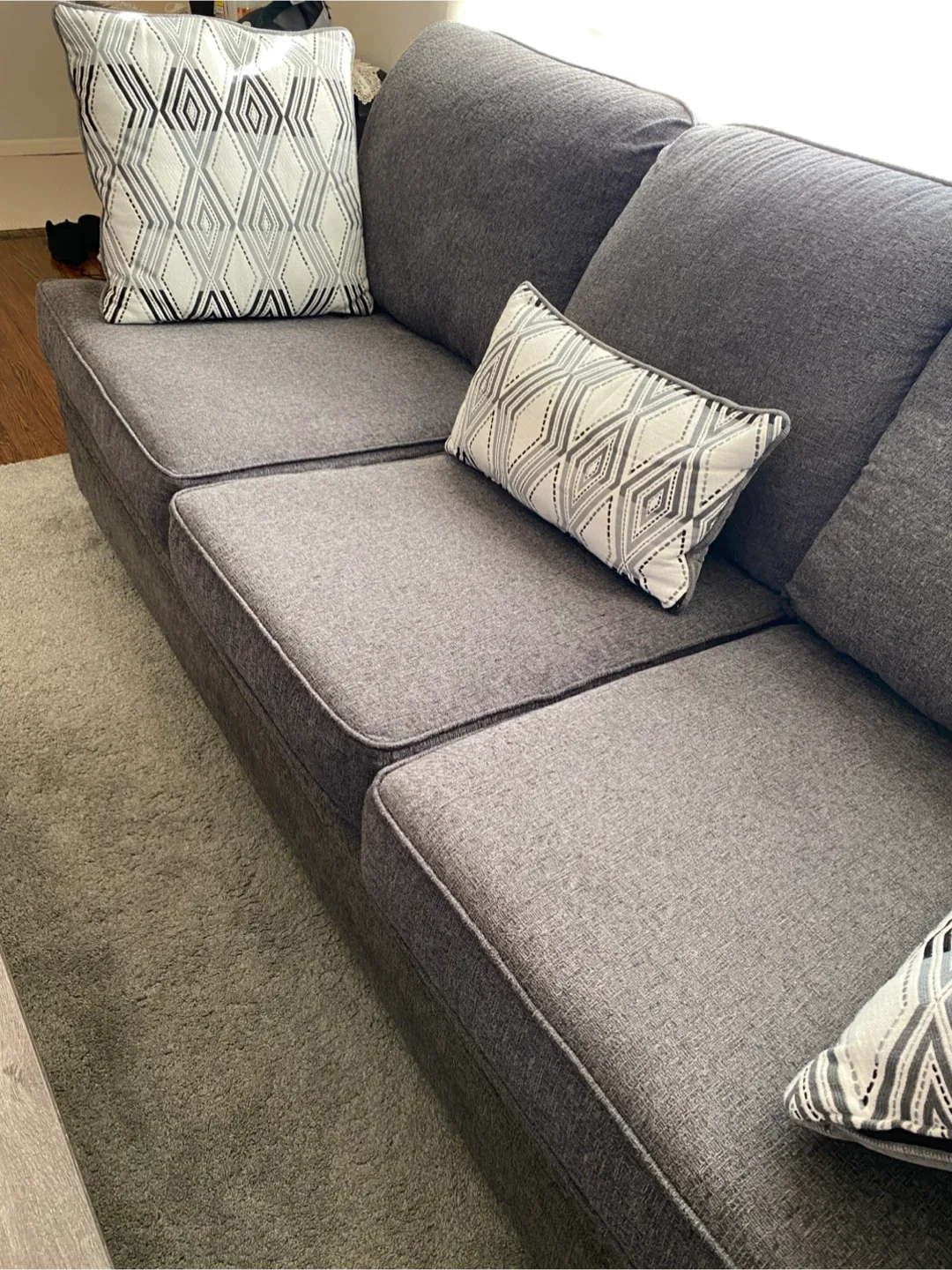 GREY FABRIC SOFA image indicator(2)