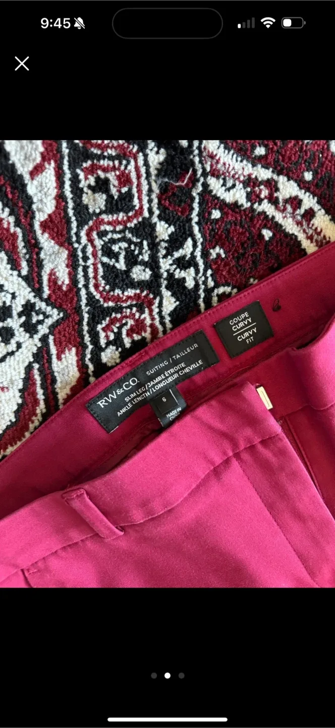 RW&CO. Curvy Fit Ankle Pants - Size 6 image indicator(3)