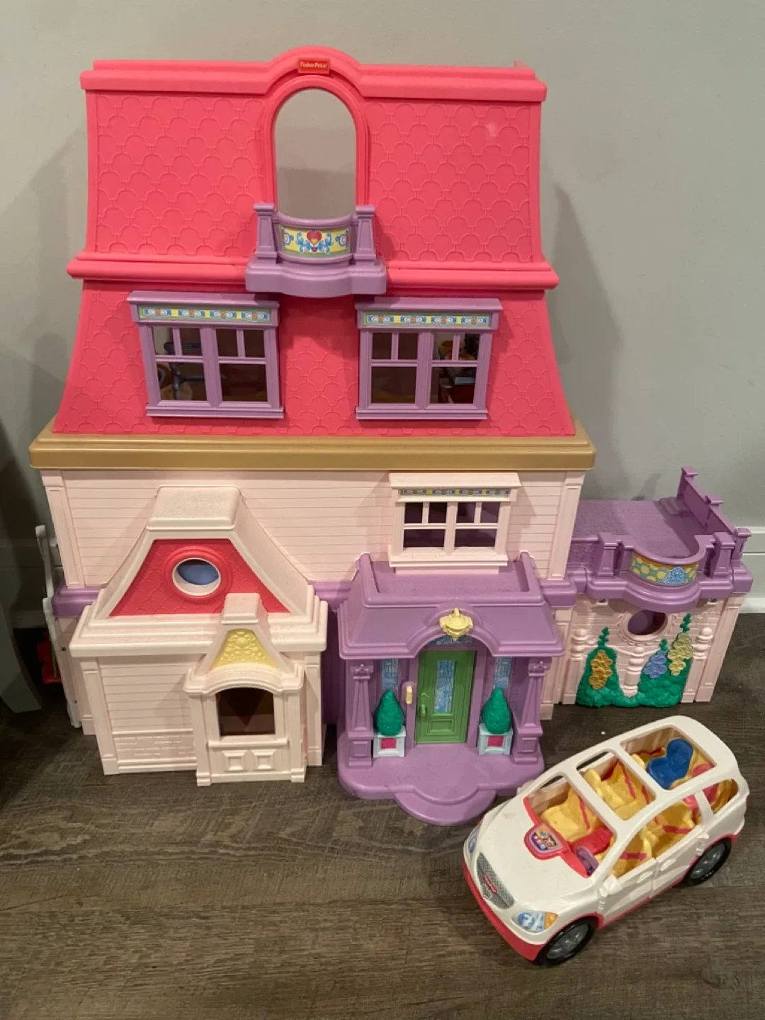Fisher-Price Loving Family Dream Dollhouse + Car