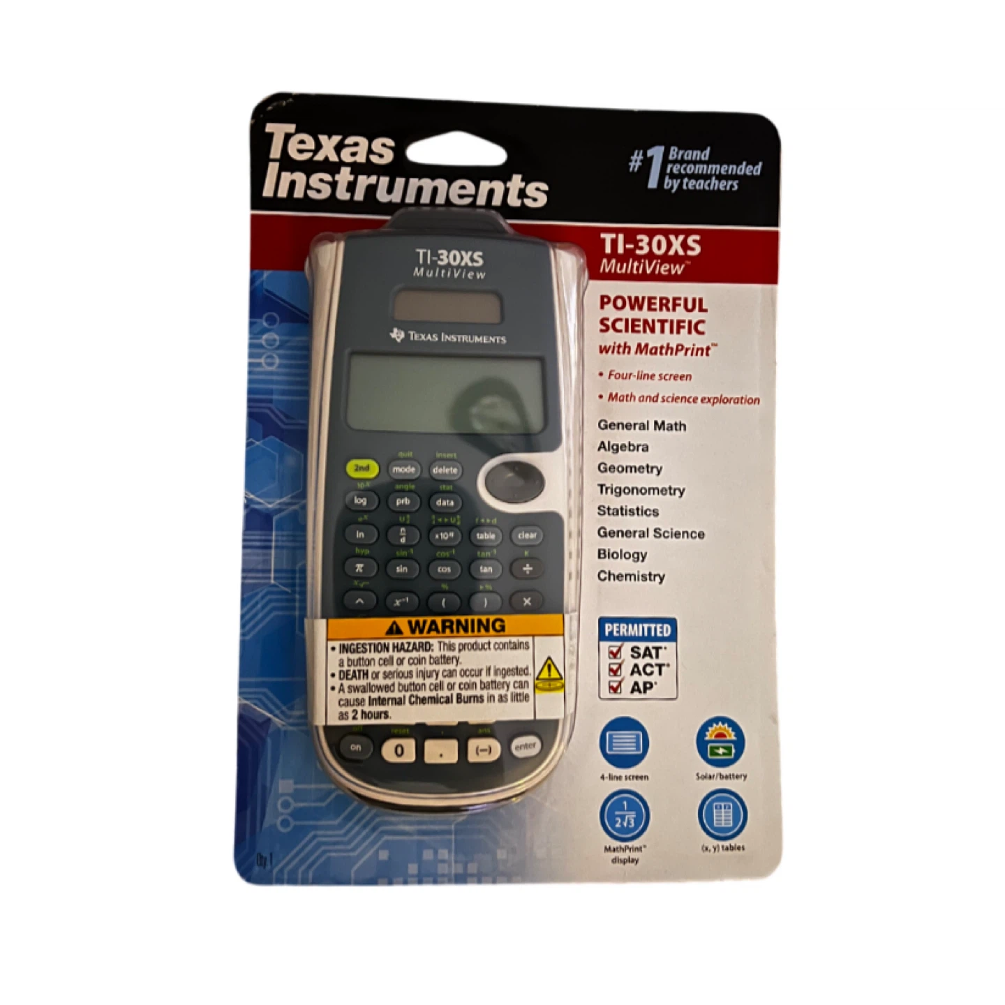 Texas Instruments TI-30XS MultiView Calculator