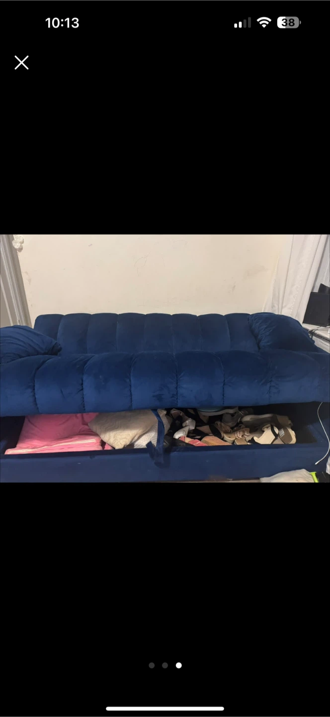 Blue Sofa - photo 2