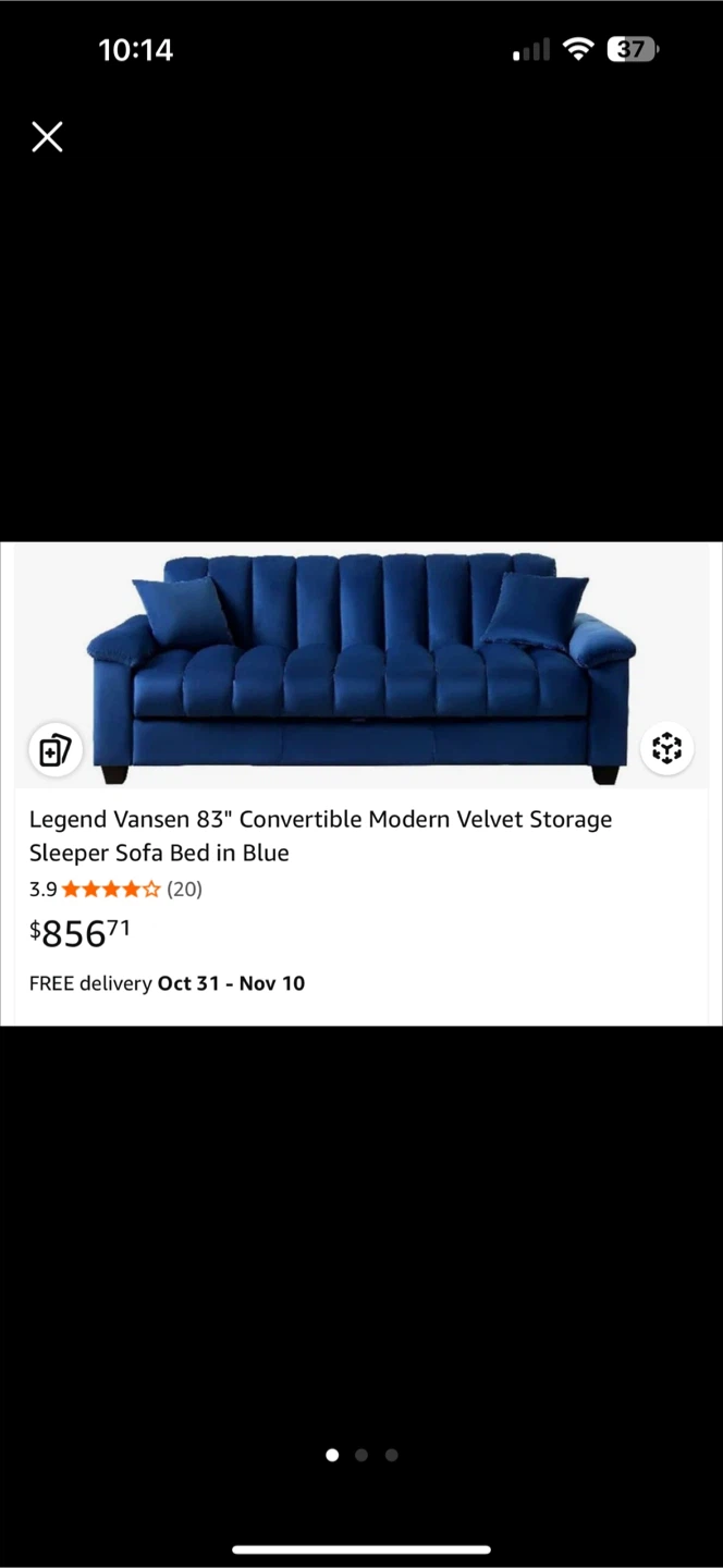 Blue Sofa - photo 3
