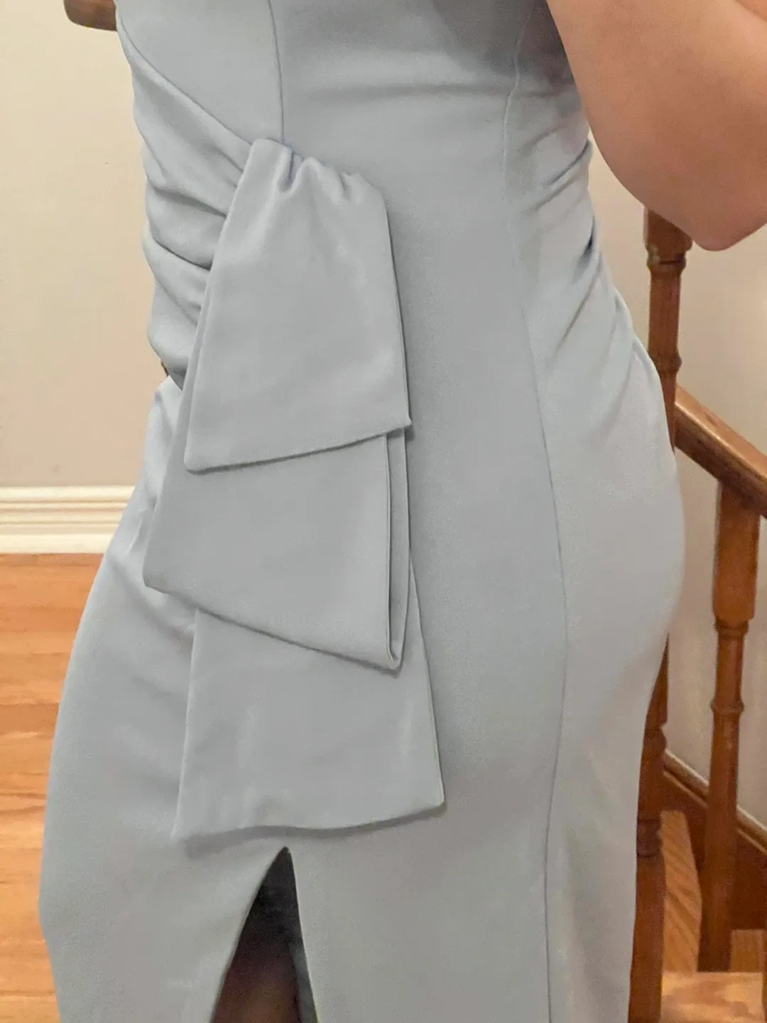 Light Blue Off-Shoulder Gown - Size 6 image indicator(2)