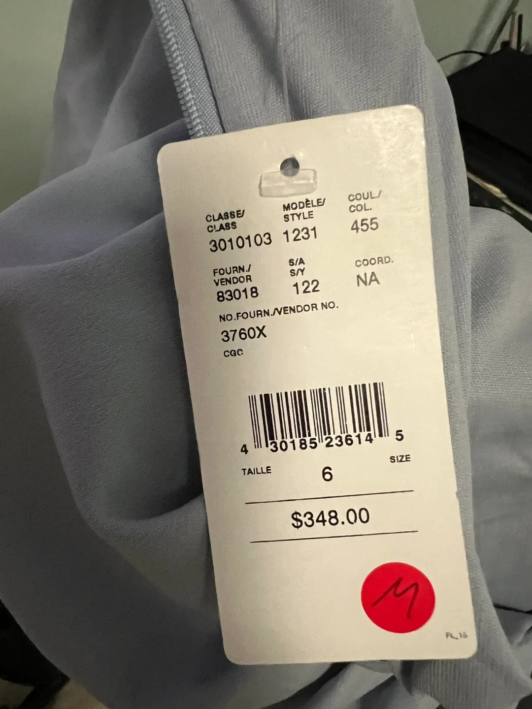 Light Blue Off-Shoulder Gown - Size 6 image indicator(5)