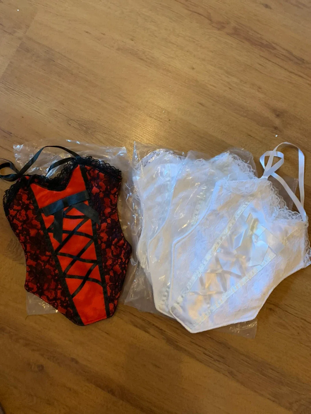 Potter Pardee White Lace Corset Bodysuit image indicator(2)